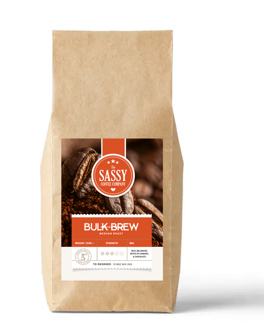 Box of Sassy Bulk Brew- 10 x 300g bags